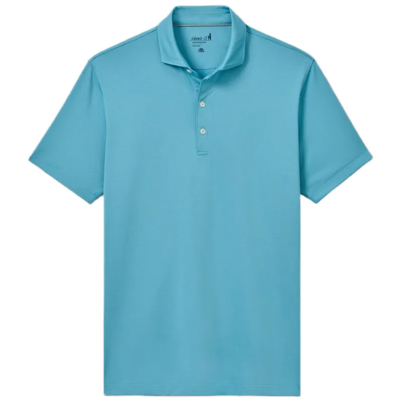 Johnnie-O Men's Haze Birdie Solid Jersey Performance Polo sold by Merchology