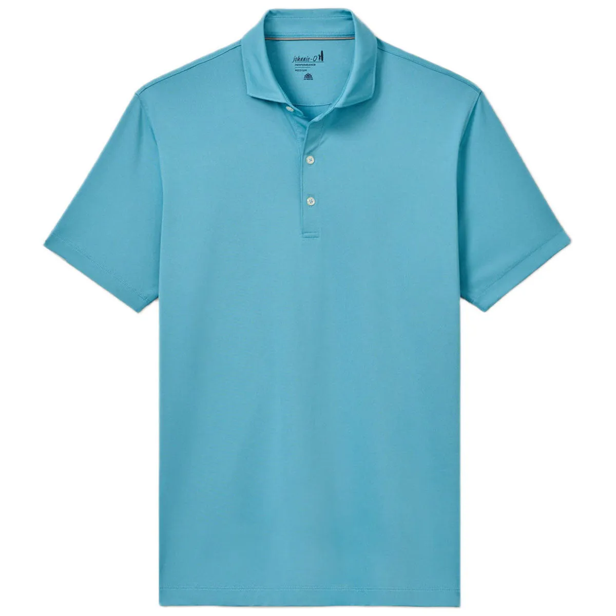 Johnnie-O Men's Haze Birdie Solid Jersey Performance Polo sold by Merchology