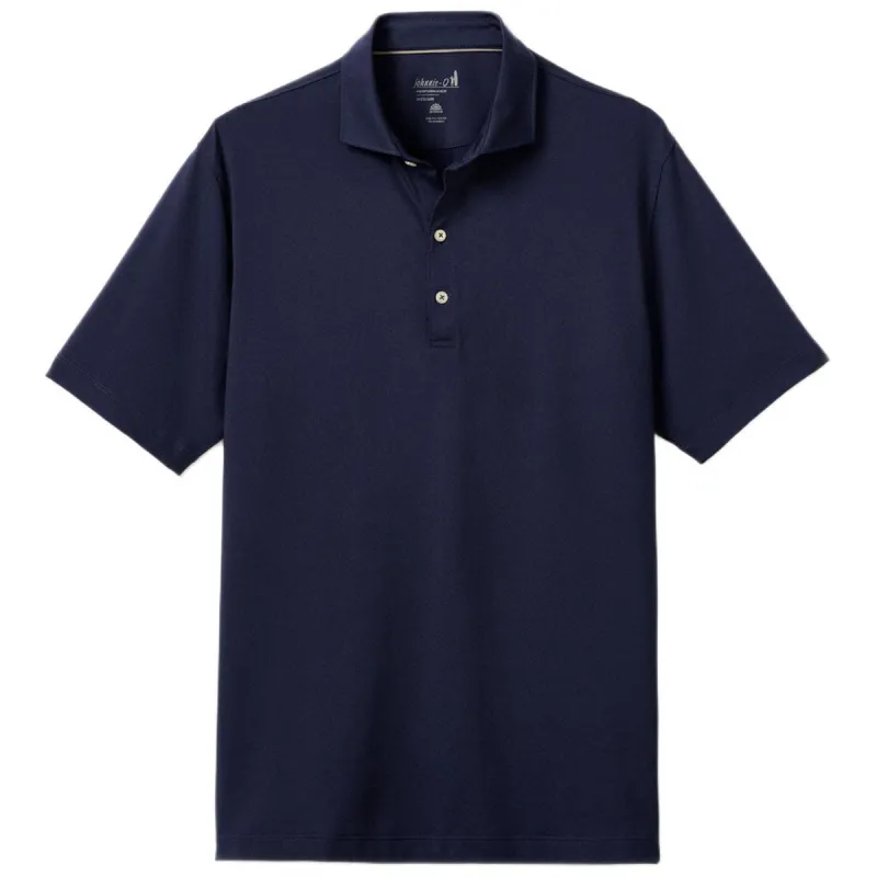 Johnnie-O Men's Twilight Birdie Solid Jersey Performance Polo sold by Merchology