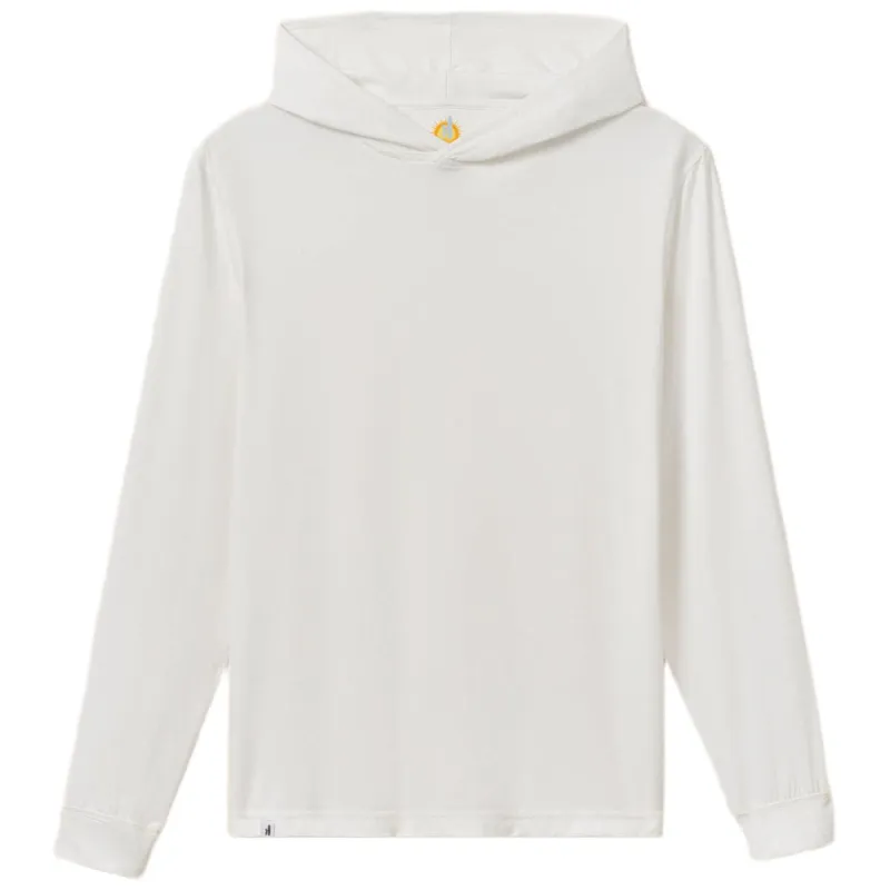 Johnnie-O Men's White Talon Featherweight Performance Hoodie made by Johnnie-O