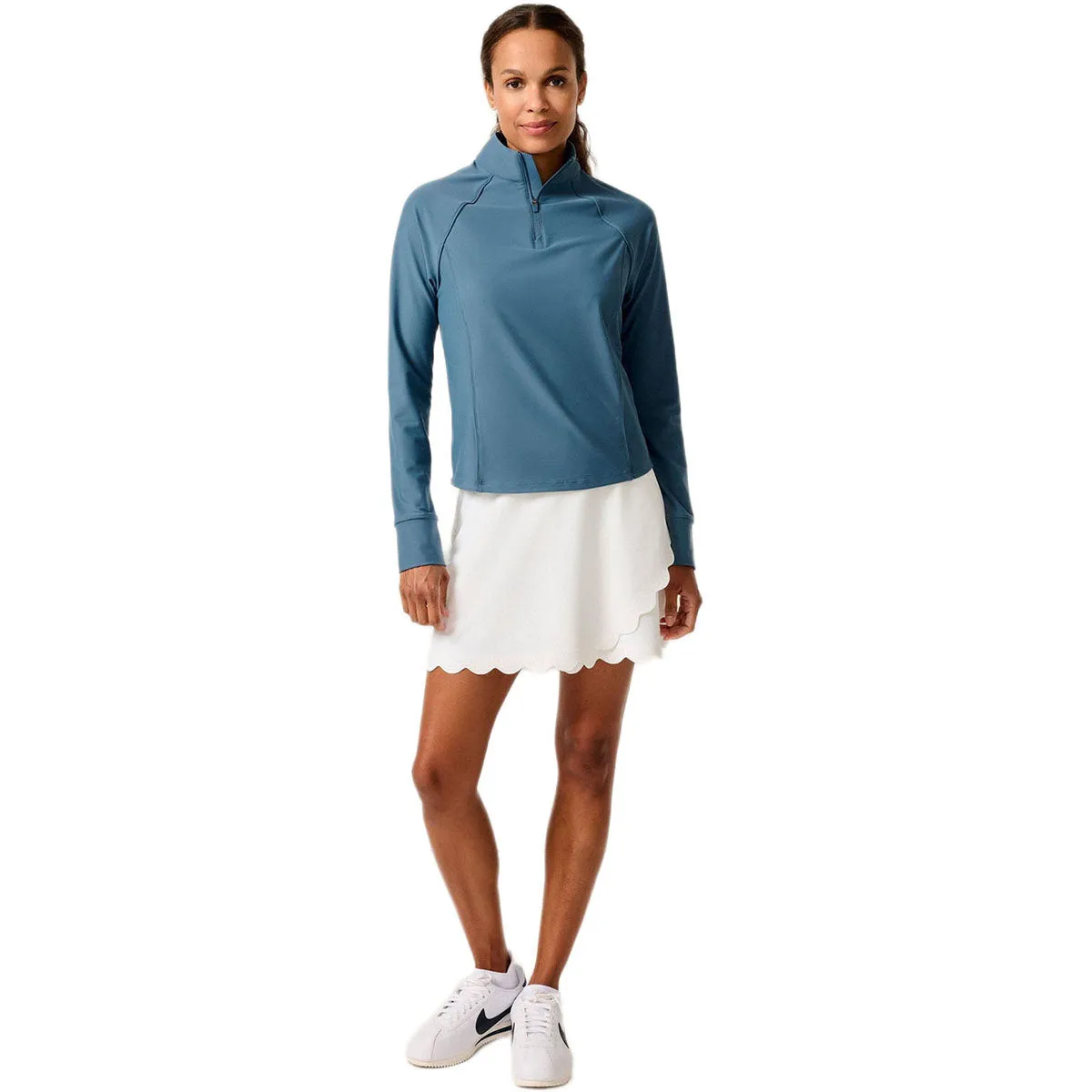 Johnnie-O Women's Bering Sea Jasmine Performance 1/4 Zip sold by Merchology product image thumbnail 2