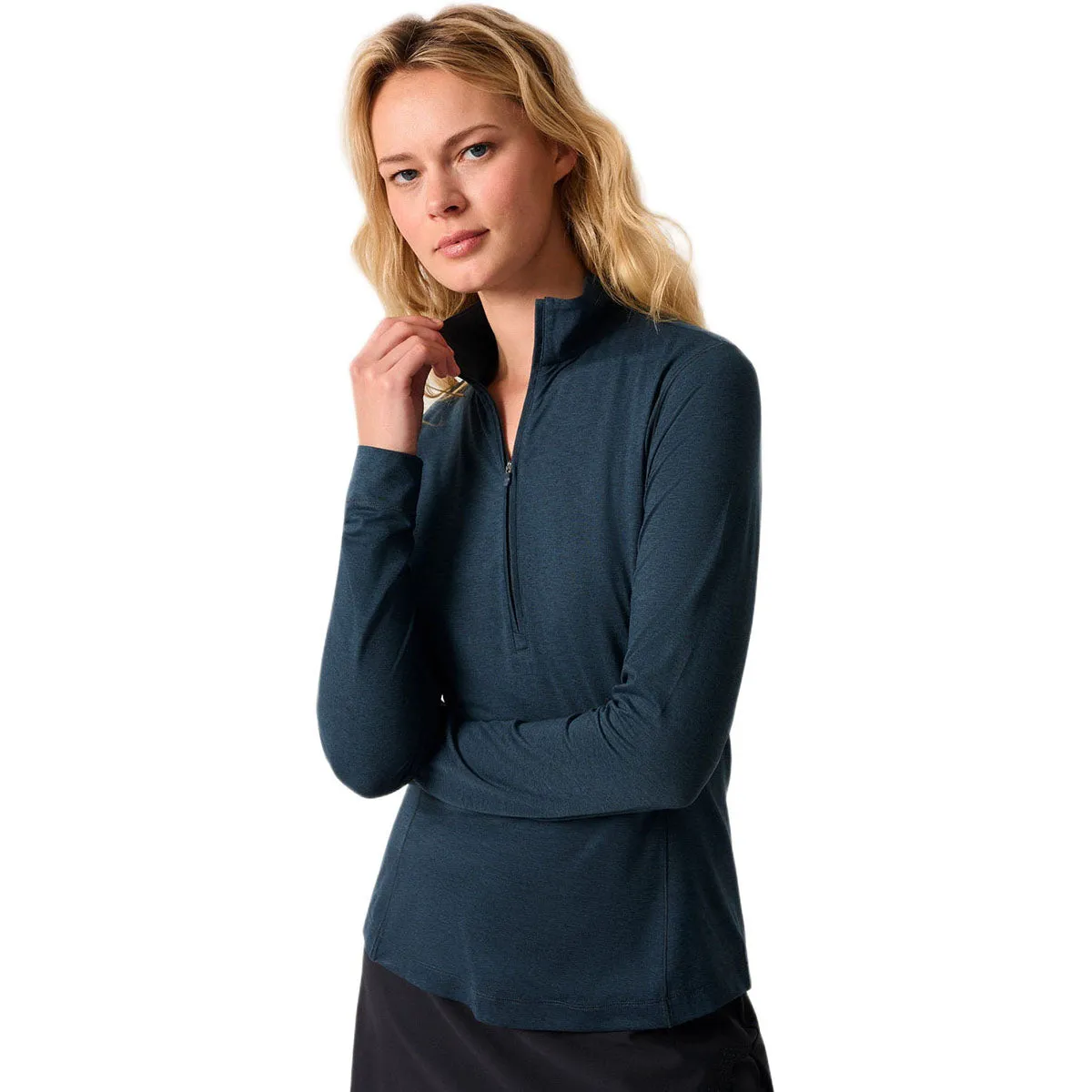 Johnnie-O Women's Wake Susie Performance 1/4-Zip sold by Merchology product image thumbnail 4