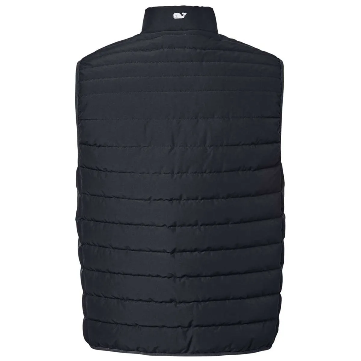 Vineyard Vines Men's Jet Black Mountain Weekend Puffer Vest sold by Merchology product image thumbnail 2