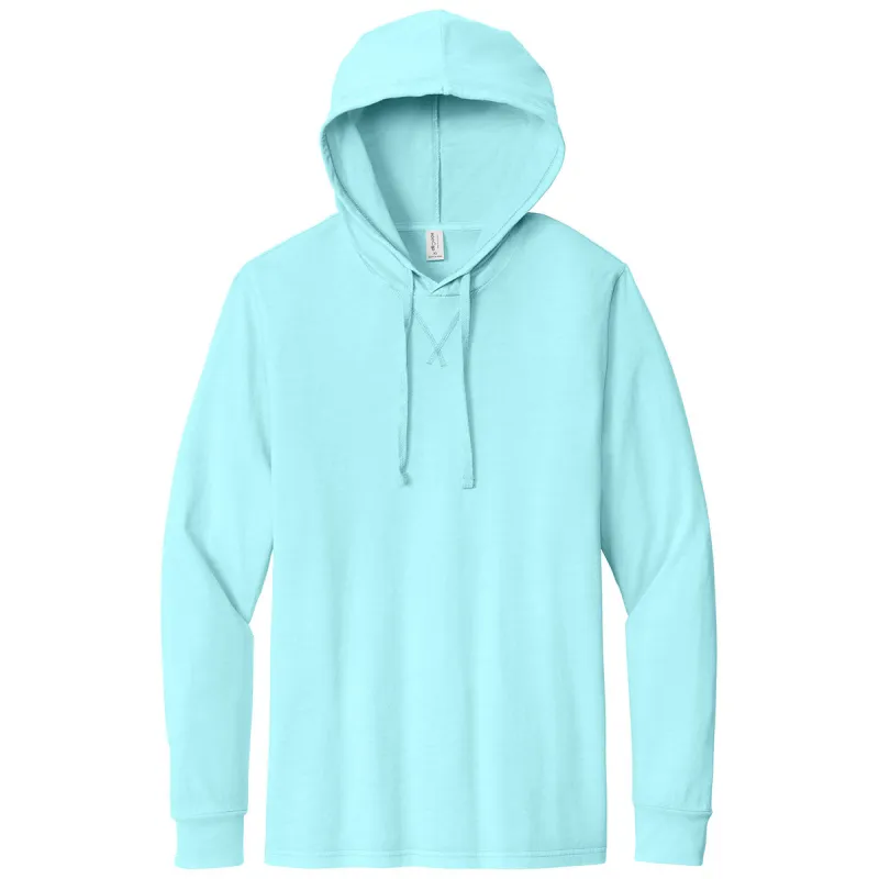 Allmade Unisex Saltwater Blue Mineral Dye Organic Cotton Hoodie Tee sold by Merchology