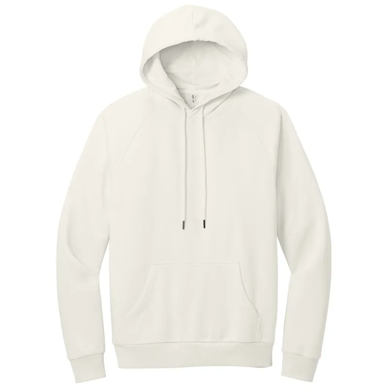 Allmade Unisex White Sand Organic CVC Fleece Pullover Hoodie sold by Merchology