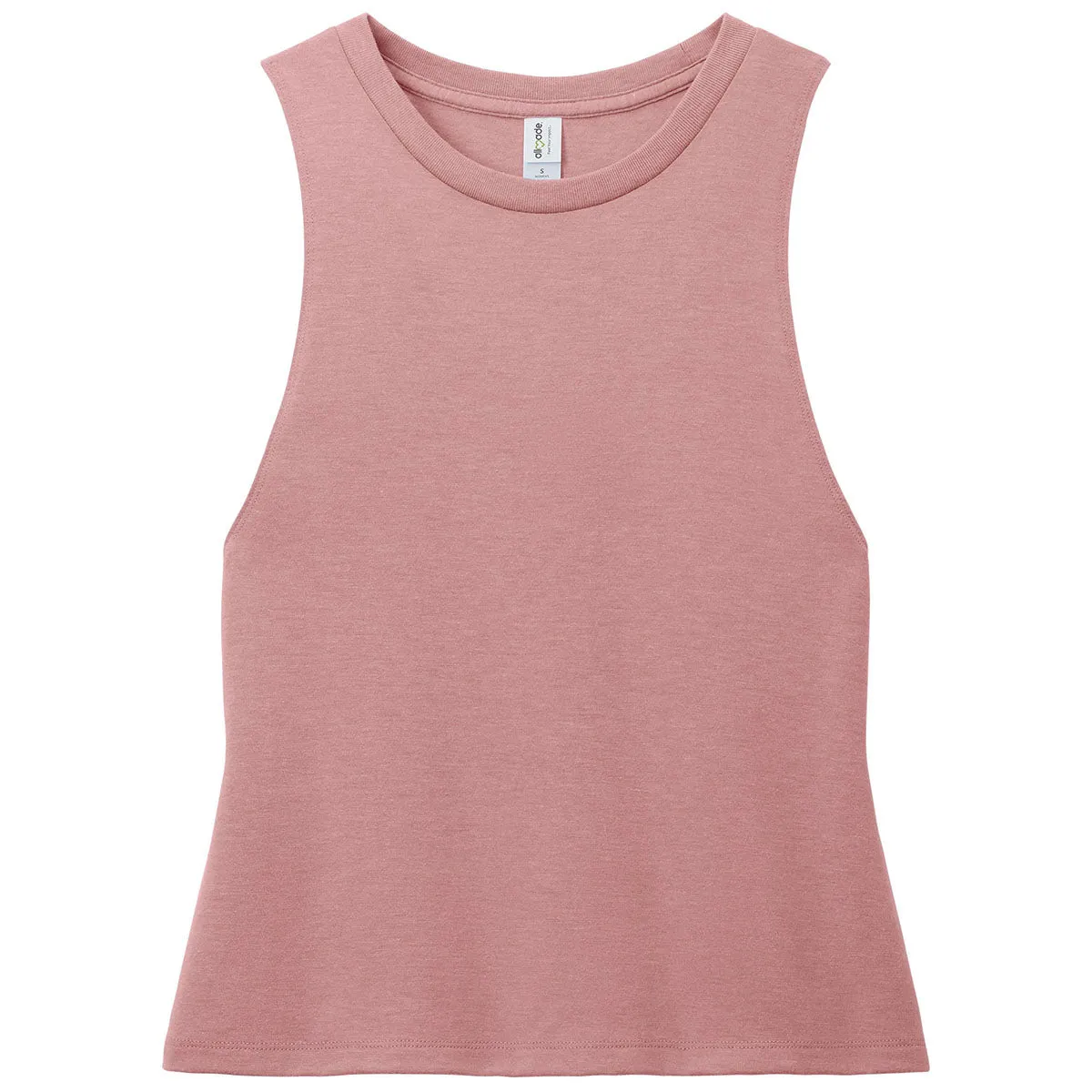 Allmade Women's Vintage Rose Tri-Blend Muscle Tank sold by Merchology