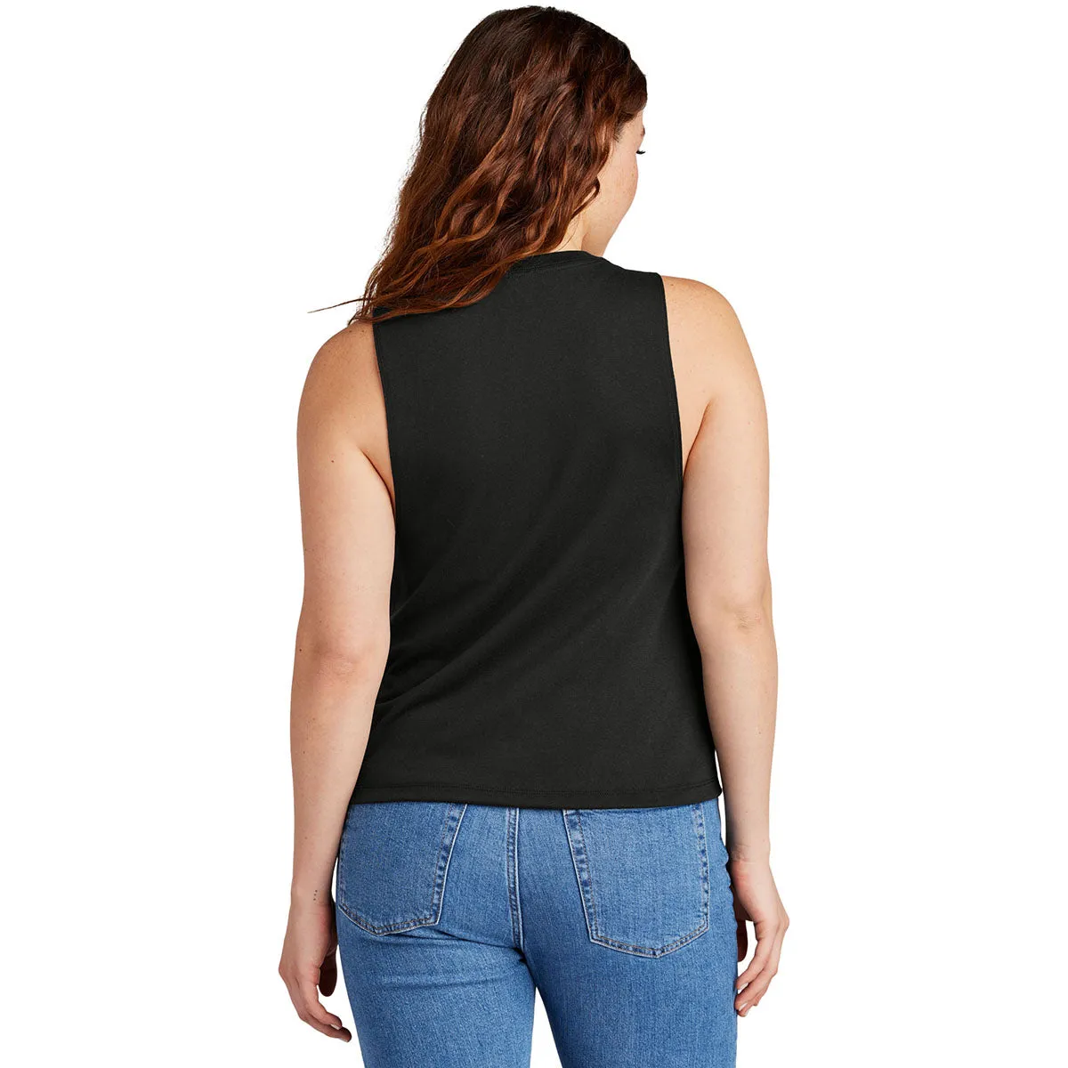Allmade Women's Deep Black Tri-Blend Muscle Tank sold by Merchology product image thumbnail 4