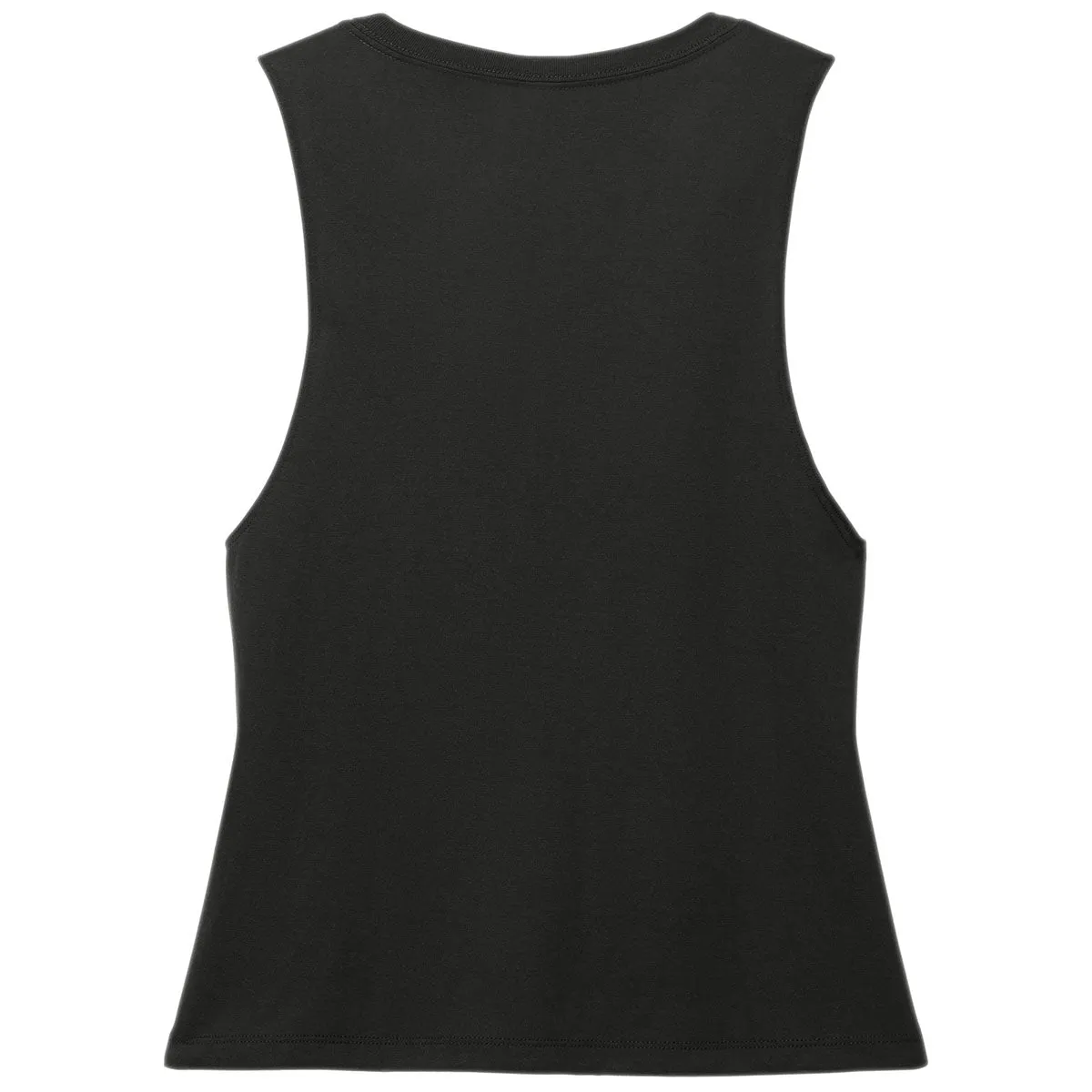 Allmade Women's Deep Black Tri-Blend Muscle Tank sold by Merchology product image thumbnail 2