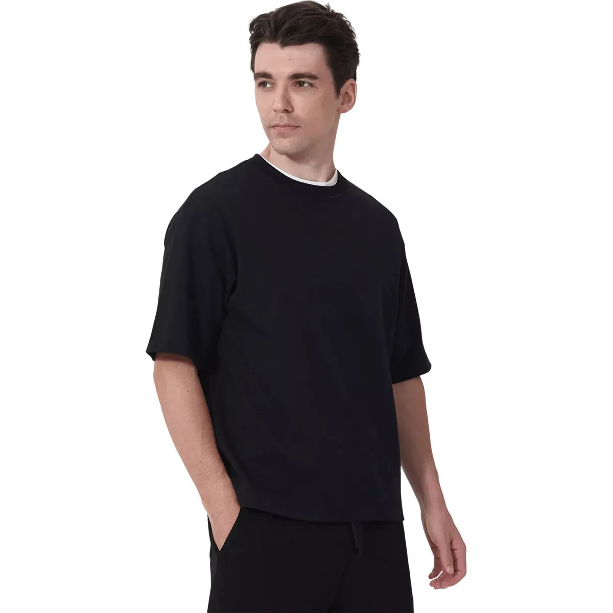 Levelwear Unisex Black Luxe Signature Knit Top sold by Merchology product image thumbnail 4
