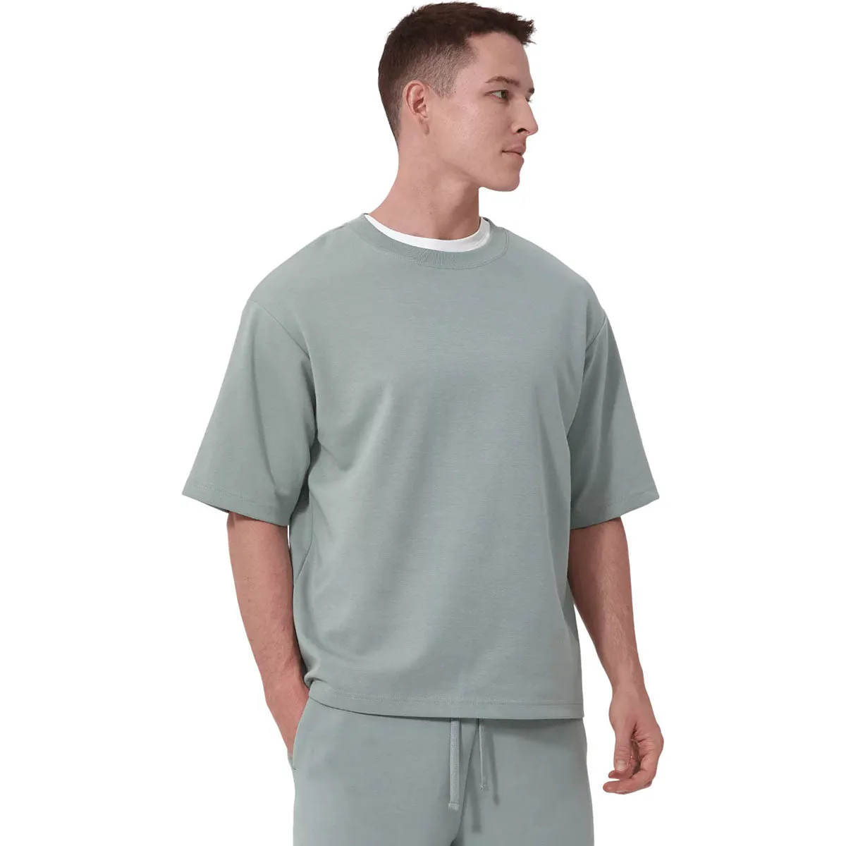 Levelwear Unisex Iceberg Green Luxe Signature Knit Top sold by Merchology product image thumbnail 4