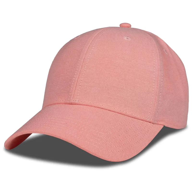 Levelwear Peach Concord Chambray Cap made by Merchology