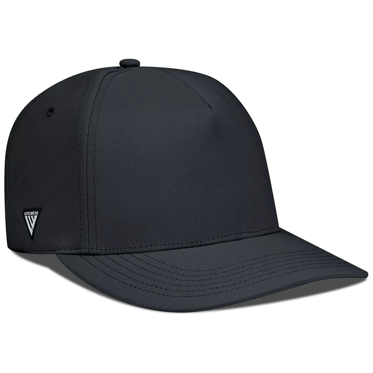Levelwear Black Drive Cap sold by Merchology product image thumbnail 4