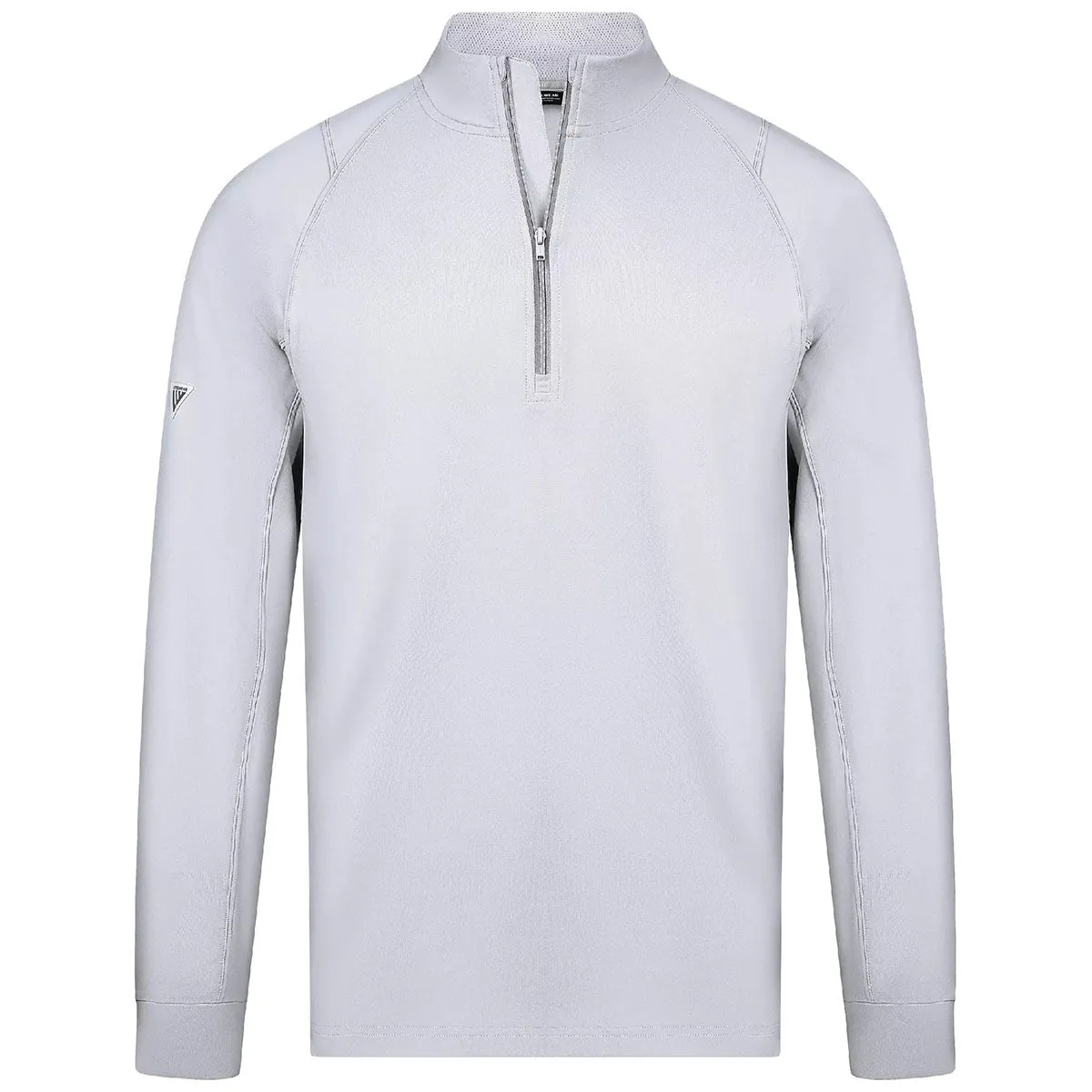 Levelwear Men's White Theory Midlayer sold by Merchology