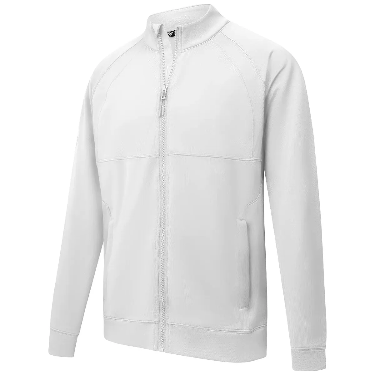 Levelwear Men's White Form Jacket sold by Merchology product image thumbnail 3