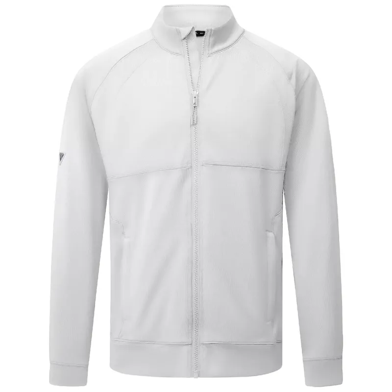 Levelwear Men's White Form Jacket made by Merchology