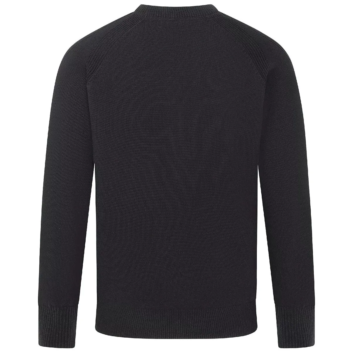 Levelwear Men's Black Fireside Sweater sold by Merchology product image thumbnail 2