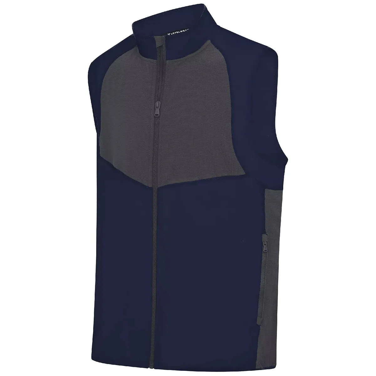 Levelwear Men's Navy Adventure Vest sold by Merchology product image thumbnail 3