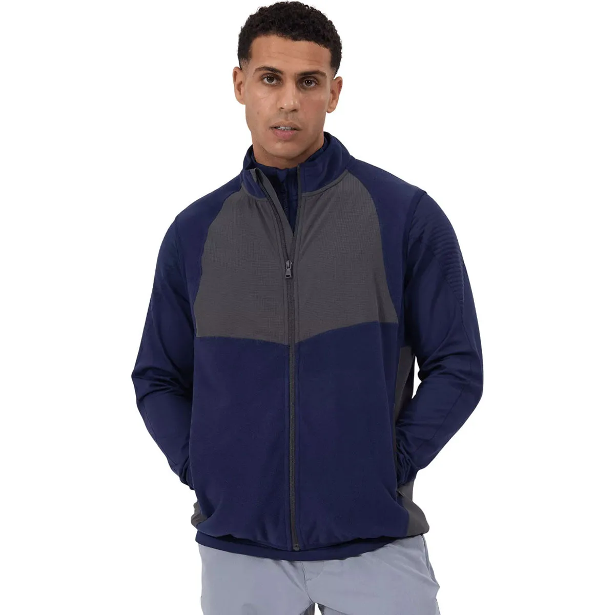 Levelwear Men's Navy Adventure Vest sold by Merchology product image thumbnail 4