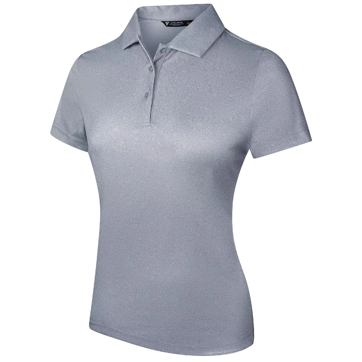 Levelwear Women's Pebble Graph Polo sold by Merchology product image thumbnail 3