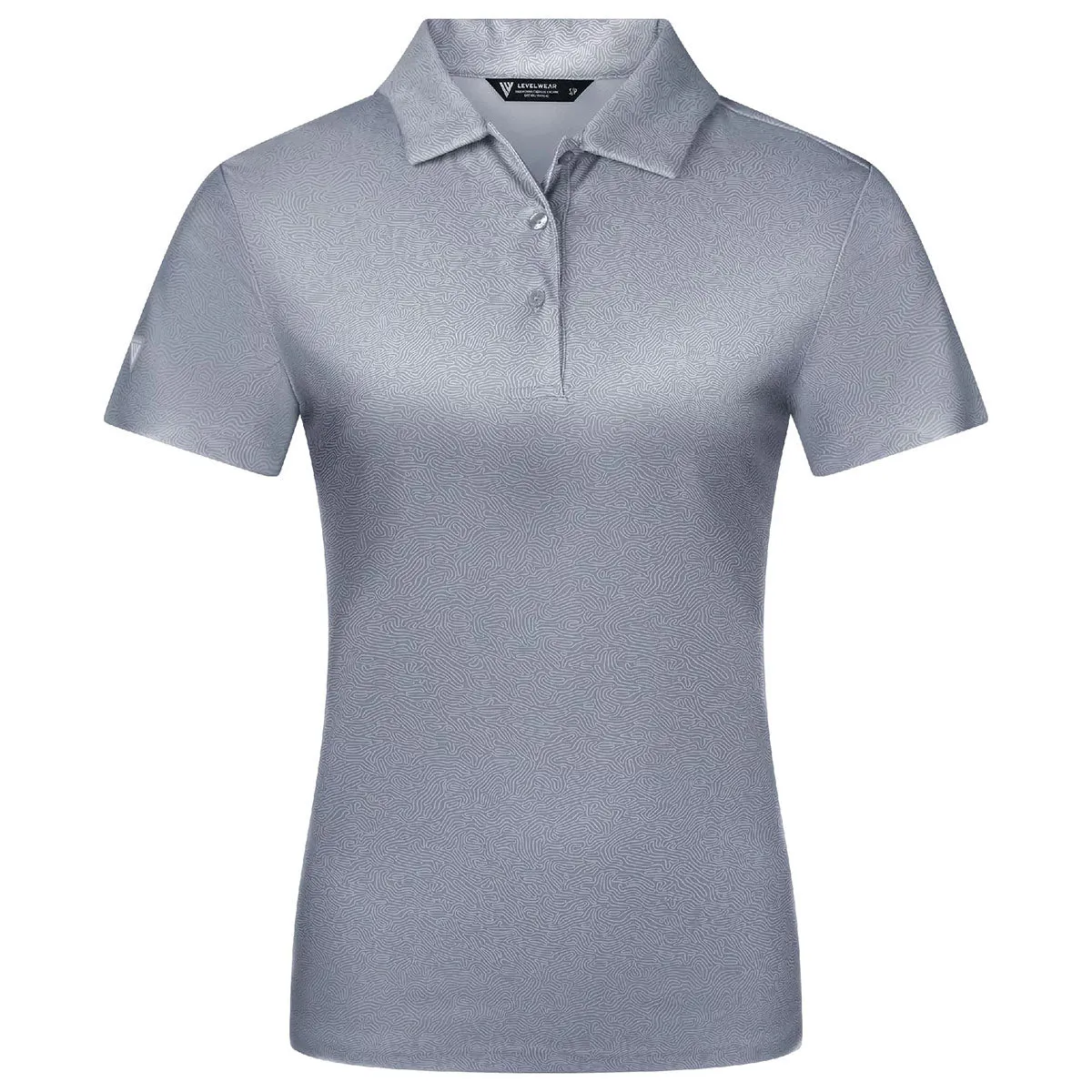 Levelwear Women's Pebble Graph Polo sold by Merchology