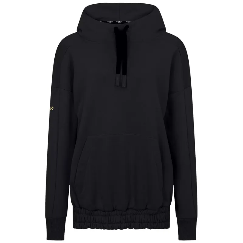 Levelwear Women's Black Waterfall Hoody sold by Merchology