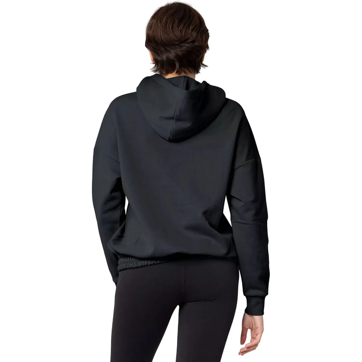 Levelwear Women's Black Waterfall Hoody sold by Merchology product image thumbnail 5
