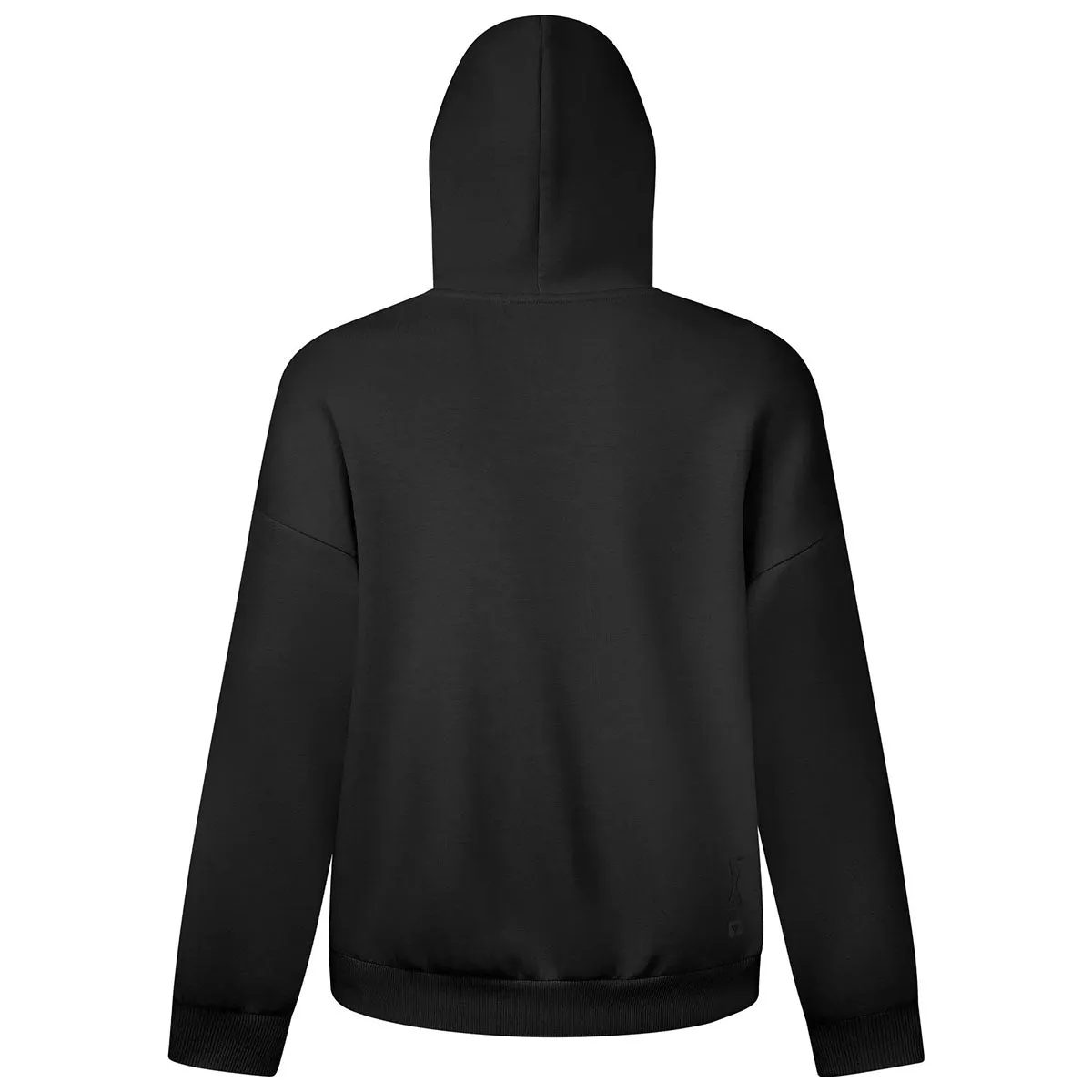 Levelwear Unisex Black Luxe Signature Hoodie sold by Merchology product image thumbnail 2