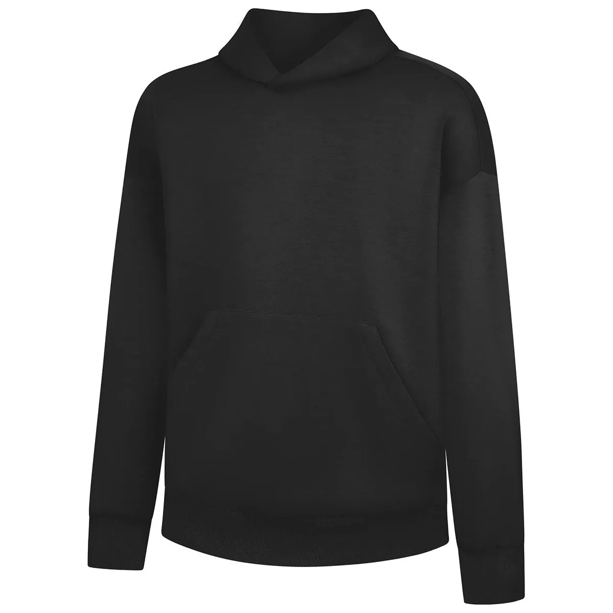 Levelwear Unisex Black Luxe Signature Hoodie sold by Merchology product image thumbnail 3