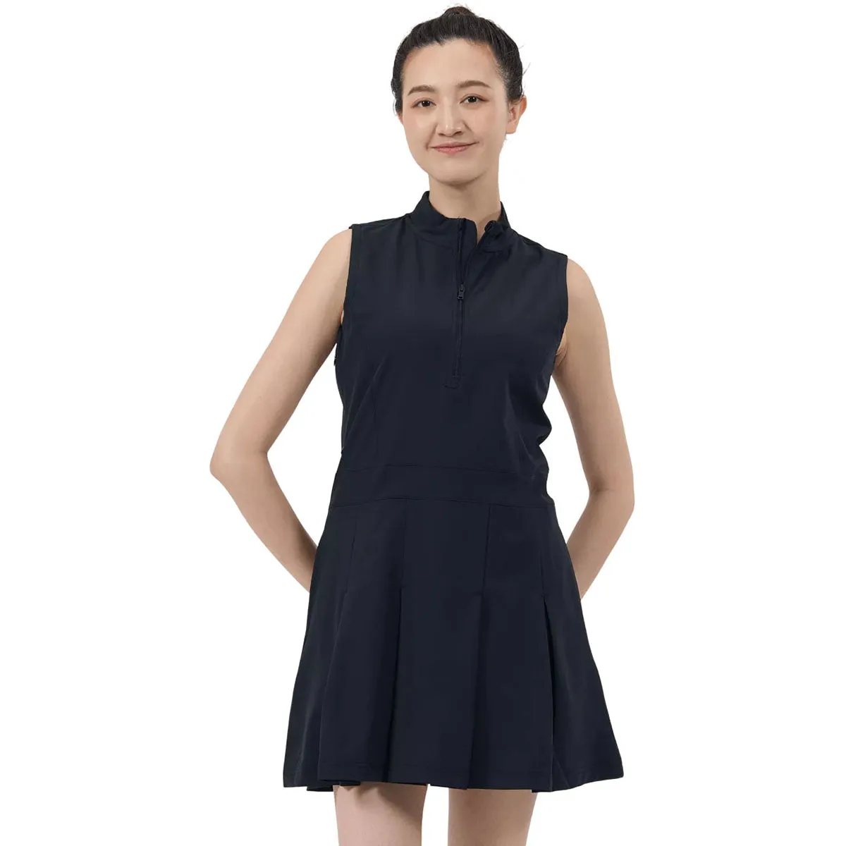 Levelwear Women's Black Deluxe Dress sold by Merchology product image thumbnail 4