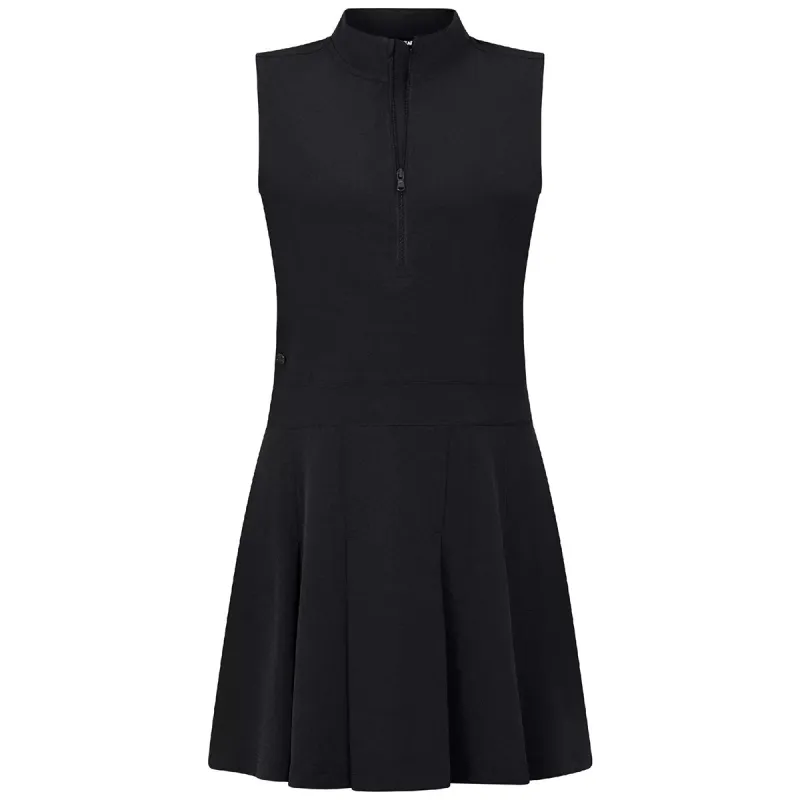 Levelwear Women's Black Deluxe Dress made by Merchology