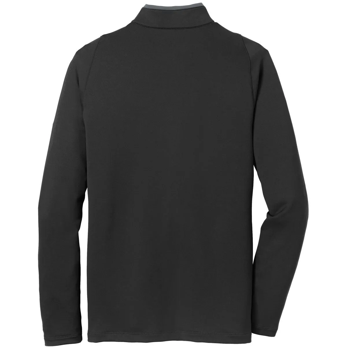48-Hour Nike Men's Black/Grey Dri-FIT Stretch 1/2-Zip sold by Merchology product image thumbnail 2