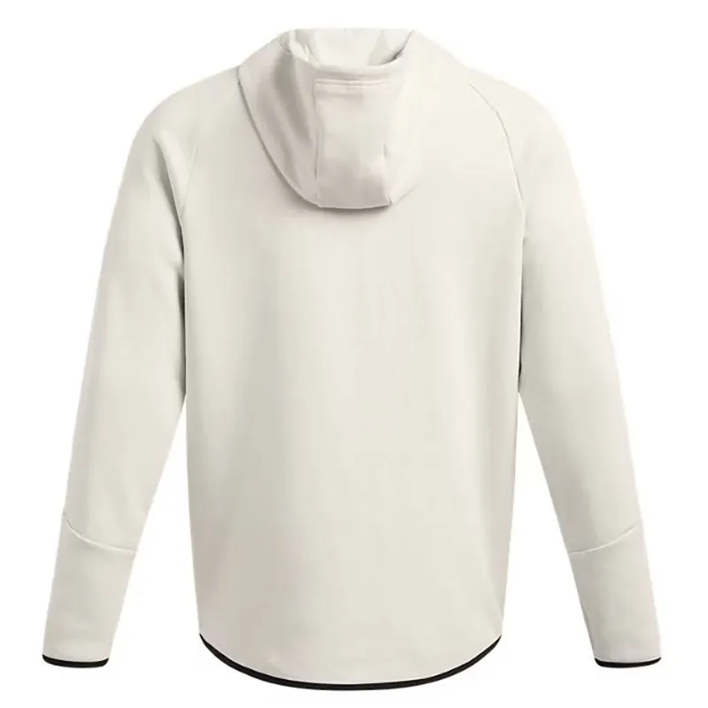Under Armour Men's Summit White/Black Unstoppable Fleece Full-Zip sold by Merchology product image thumbnail 2