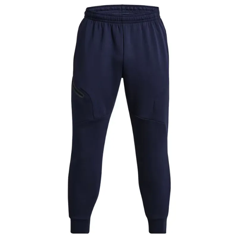Under Armour Men's Midnight Navy/Black Unstoppable Fleece Joggers made by Under Armour
