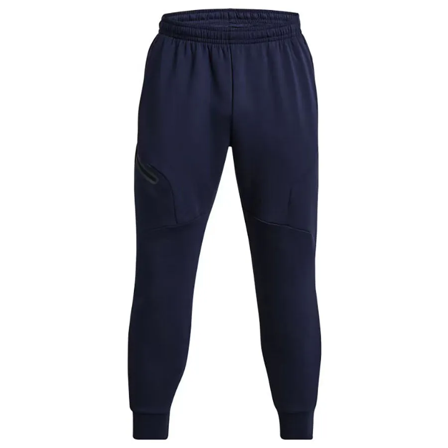 Under Armour Men's Midnight Navy/Black Unstoppable Fleece Joggers sold by Merchology