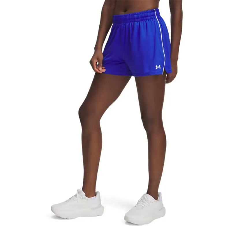 Under Armour Women's Team Royal/White Tech Team 3" Shorts made by Under Armour