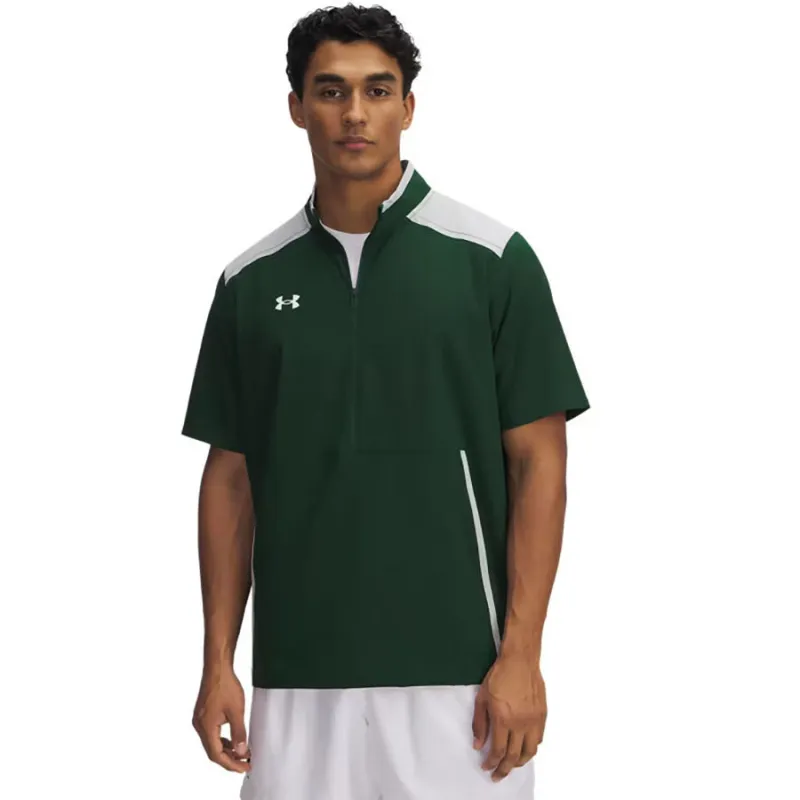 Under Armour Men's Forest Green/Mod Grey/White Motivate 3.0 Short Sleeve made by Under Armour