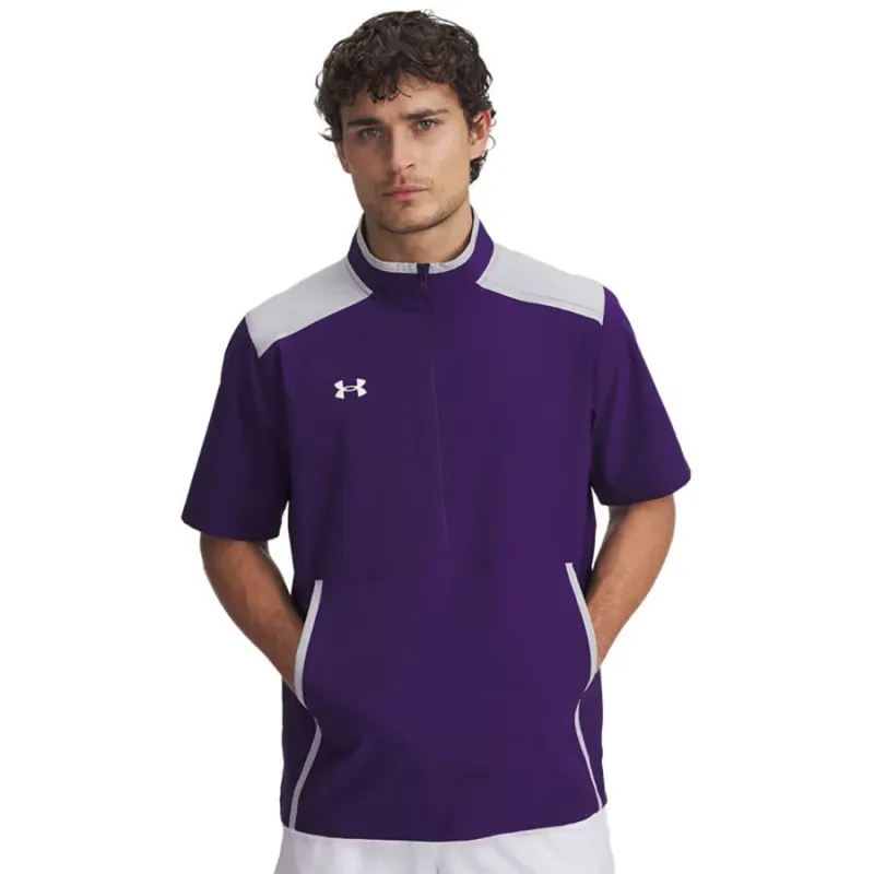 Under Armour Men's Purple/Mod Grey/White Motivate 3.0 Short Sleeve made by Under Armour