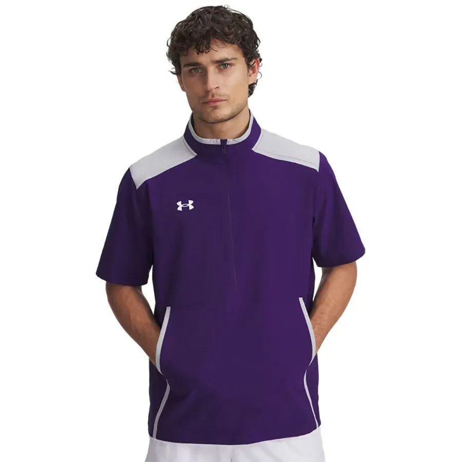 Under Armour Men's Purple/Mod Grey/White Motivate 3.0 Short Sleeve sold by Merchology