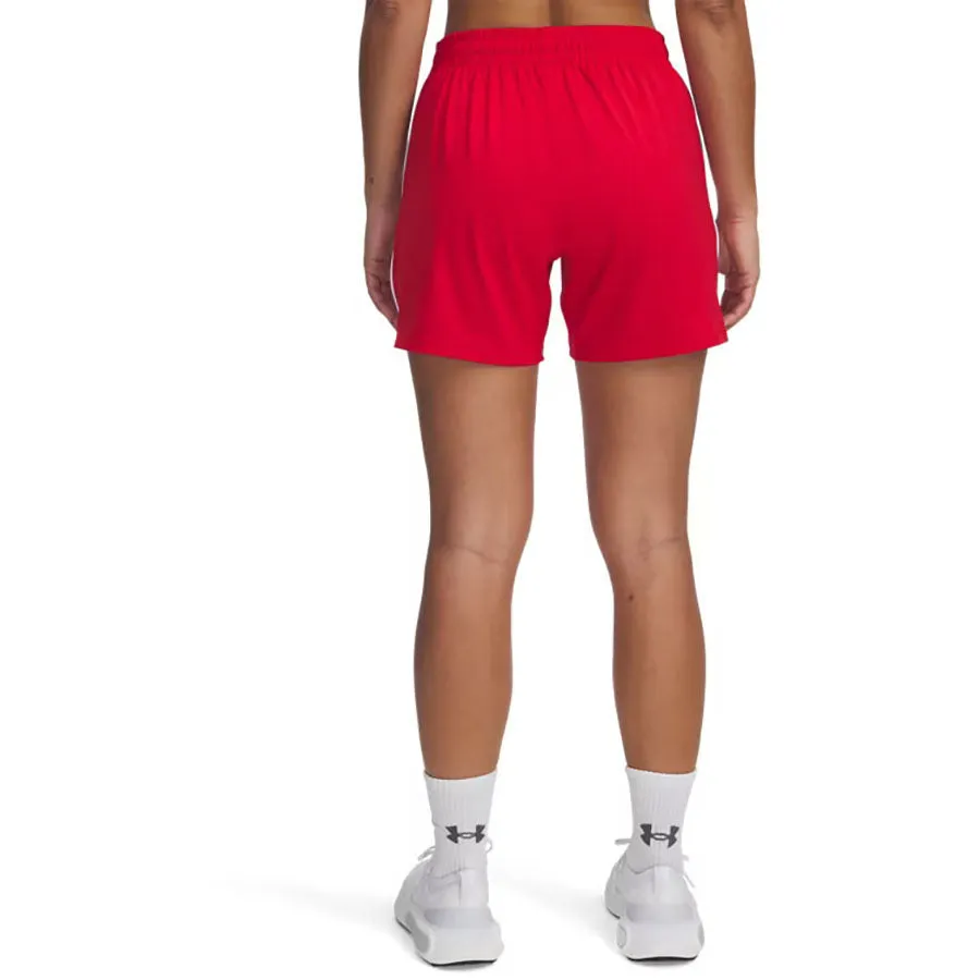 Under Armour Women's Red/White Tech Team 5" Shorts sold by Merchology product image thumbnail 2