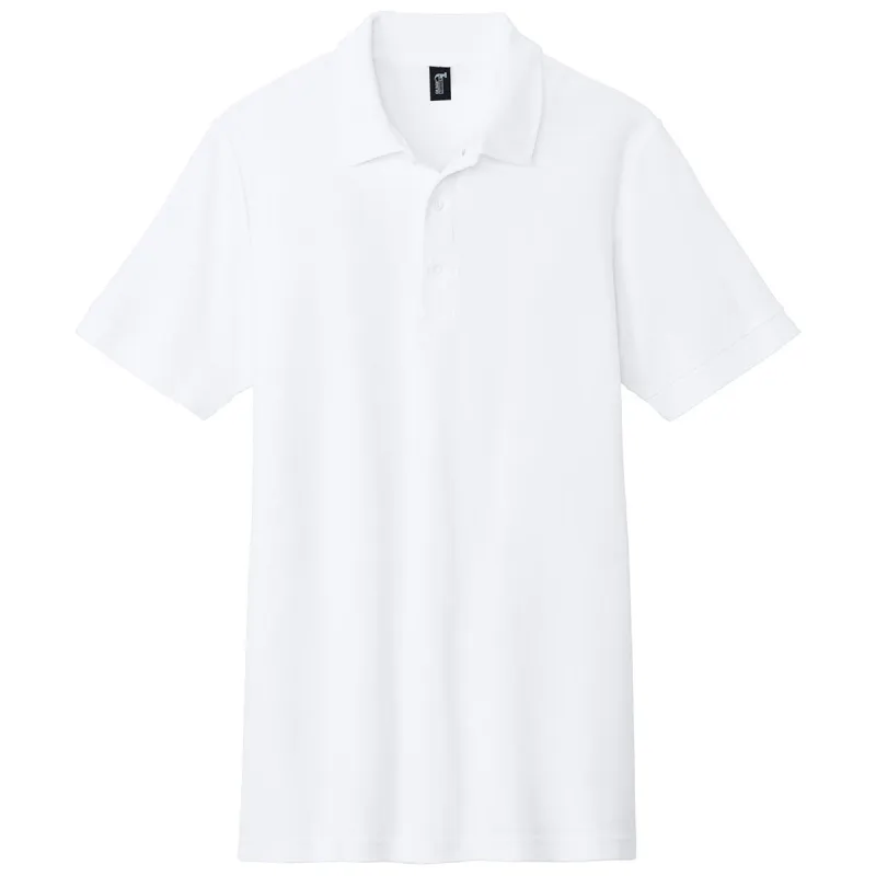 Gildan Men's White Hammer Pique Polo made by Gildan