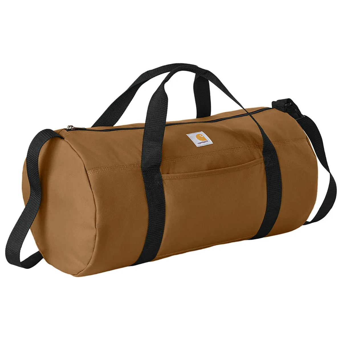 Carhartt Carhartt Brown Canvas Packable Duffel with Pouch sold by Merchology product image thumbnail 4