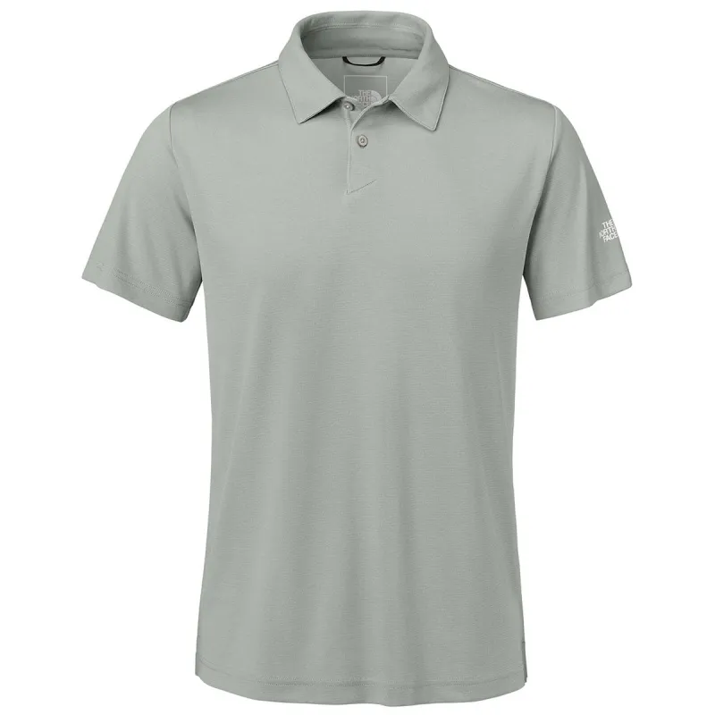 The North Face Men's Meld Grey Heather Ambition Polo sold by Merchology
