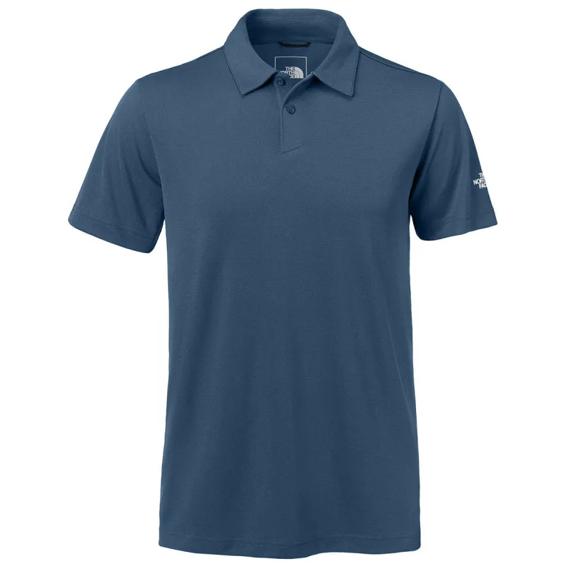 The North Face Men's Shady Blue Ambition Polo sold by Merchology