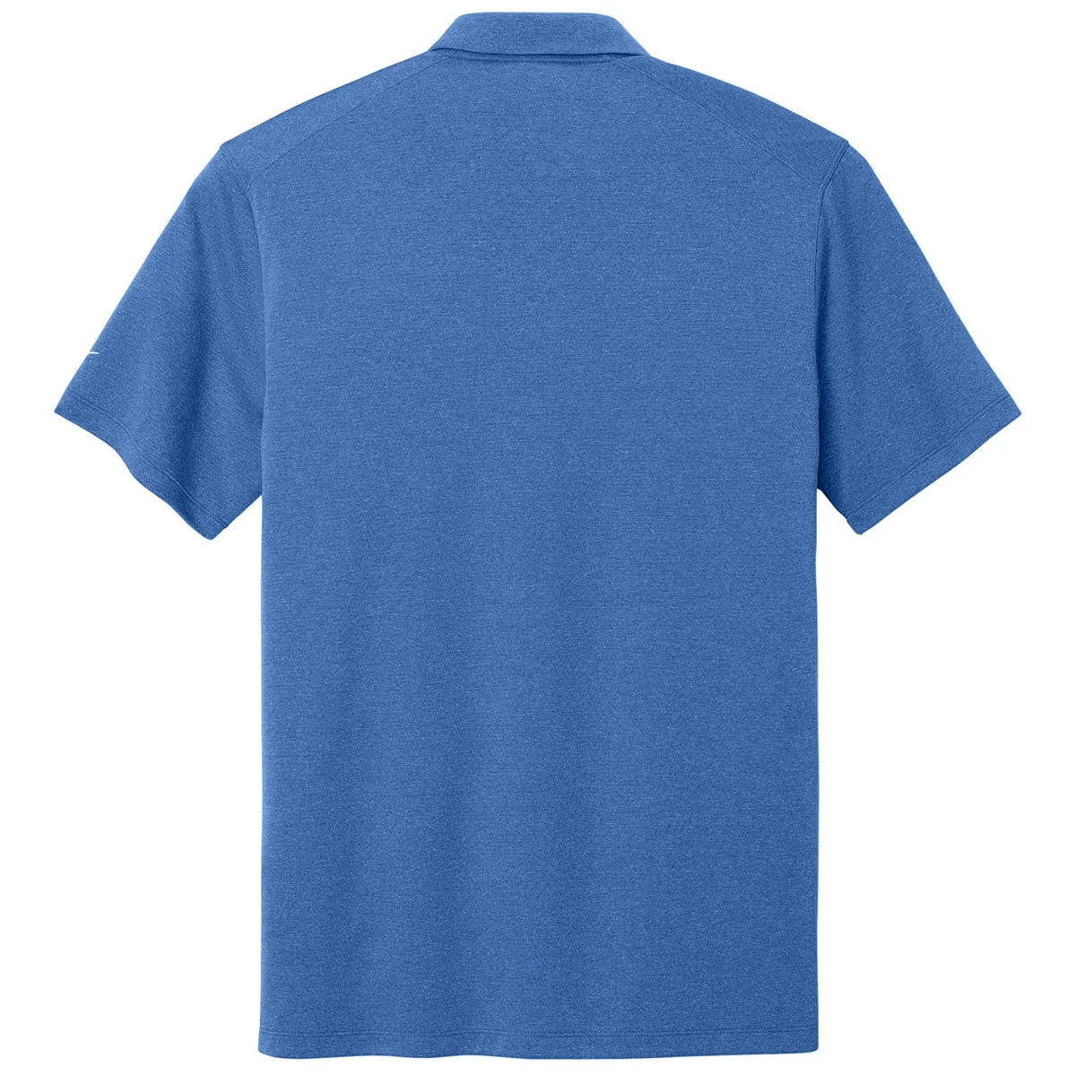 Nike Men's Game Royal Heather Dri-FIT Smooth Heather Polo sold by Merchology product image thumbnail 2