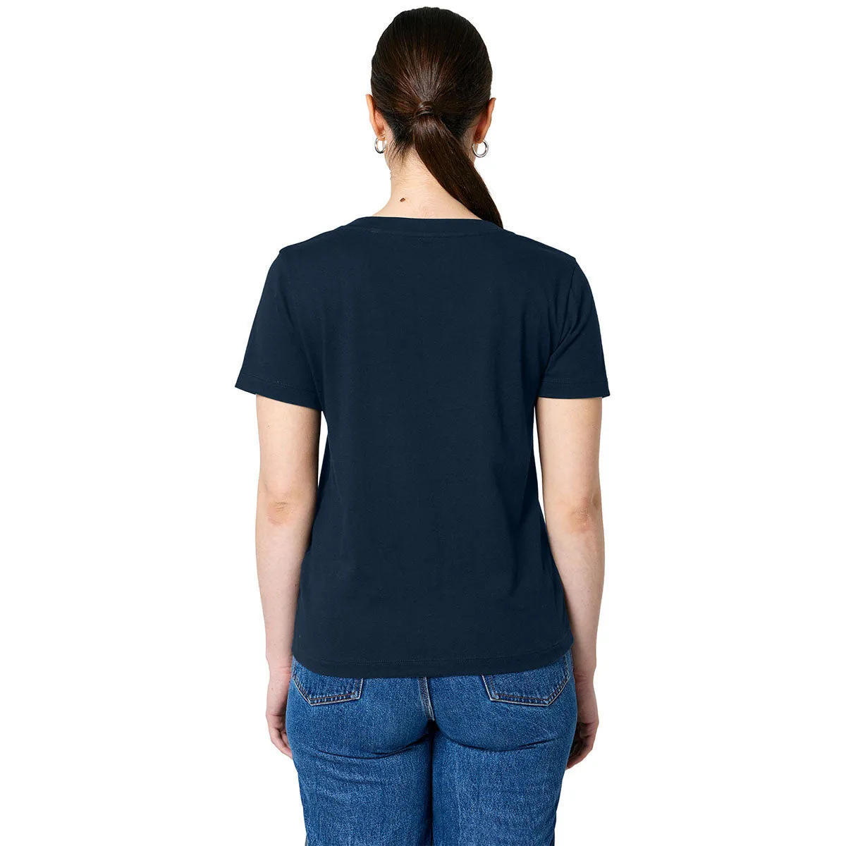 Stanley/Stella Women's French Navy Stella Isla V-Neck Tee sold by Merchology product image thumbnail 5