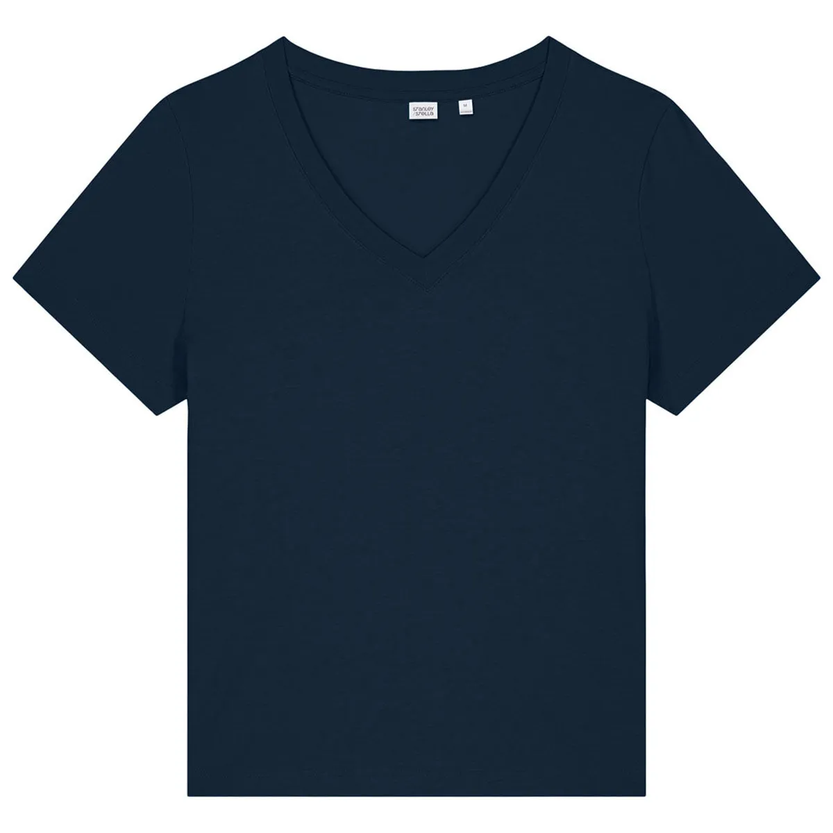 Stanley/Stella Women's French Navy Stella Isla V-Neck Tee sold by Merchology