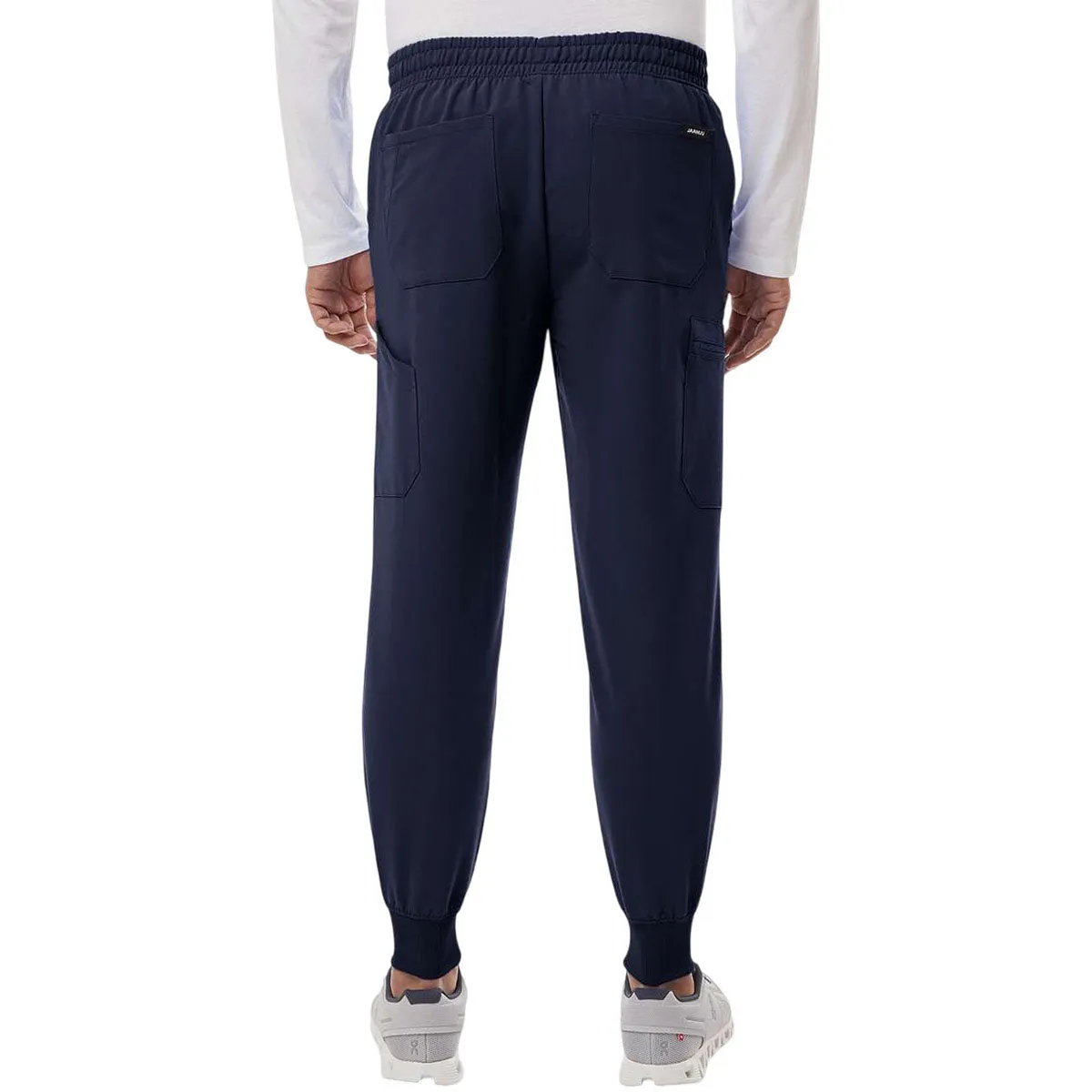 Jaanuu Men's Midnight Navy Osmo 8-Pocket Scrub Jogger sold by Merchology product image thumbnail 4