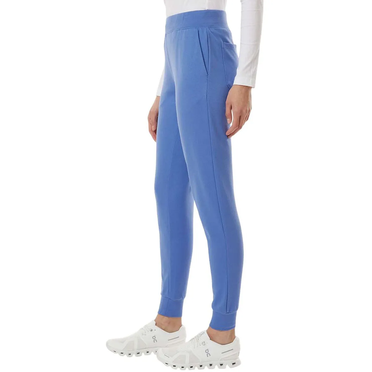 Jaanuu Women's Ceil Blue Rubi Ultrasoft Scrub Joggers sold by Merchology product image thumbnail 5