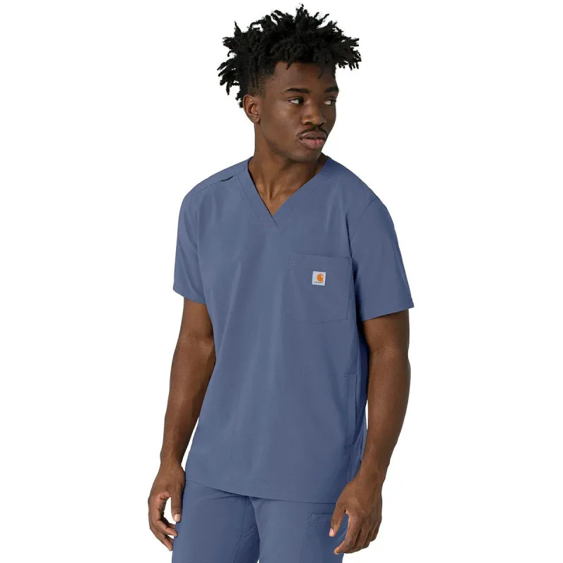 Carhartt Men's Riverside Three-Pocket V-Neck Scrub Top made by Carhartt