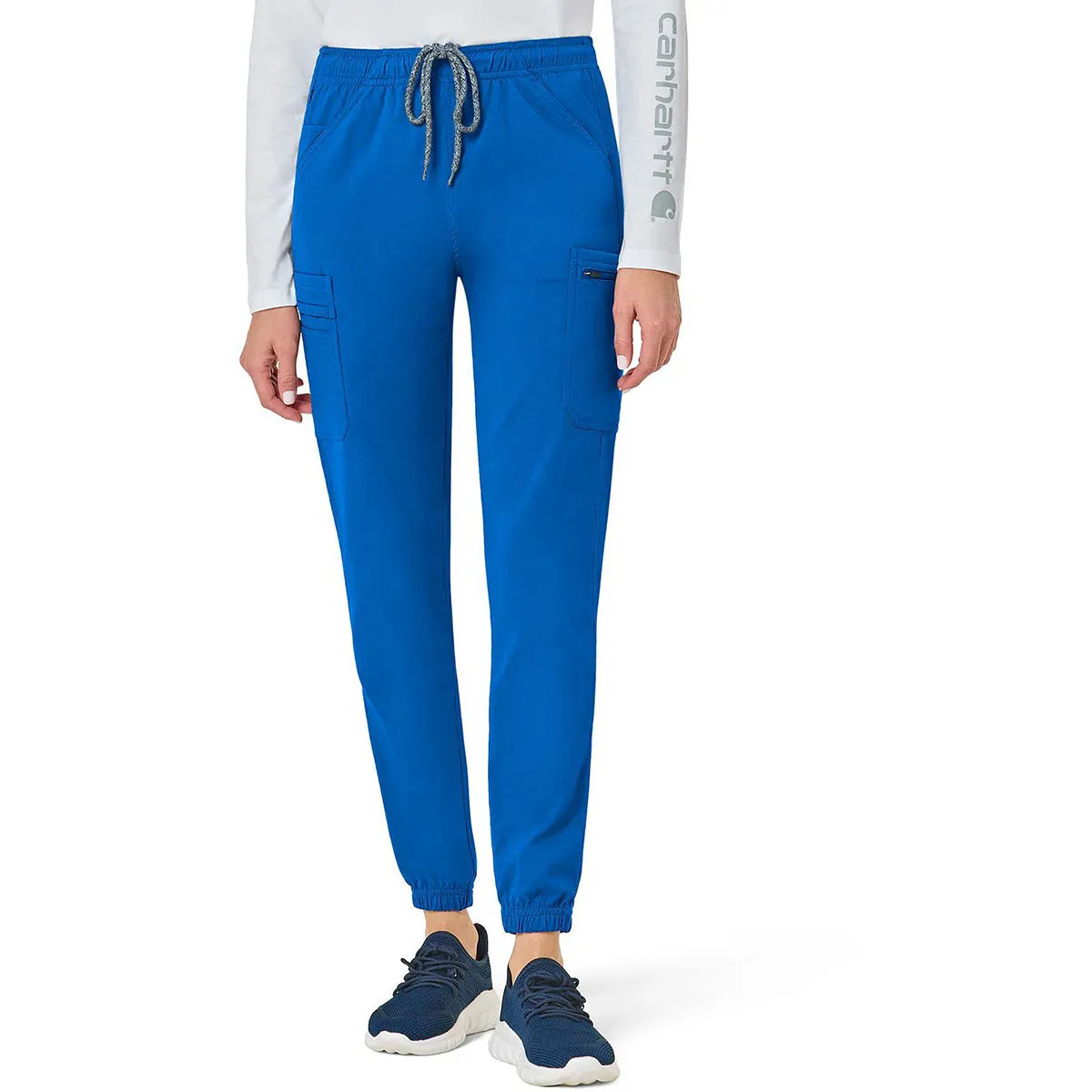 Carhartt Women's Royal Nine-Pocket Cargo Jogger Pant sold by Merchology